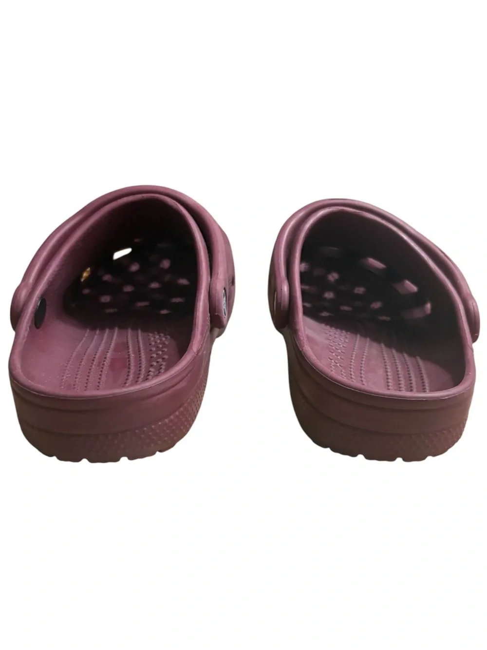 CROCS Comfortable Slip-onClogs in Deep Maroon Size 8 -- PERFECT FOR FALL!!!!